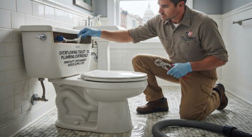 What to Do If Your Toilet Won’t Stop Overflowing in DC