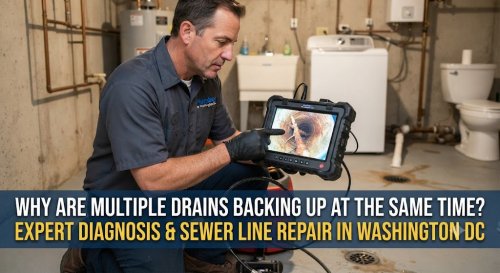 Multiple Drains Backing Up at Once: Causes & DC Fixes