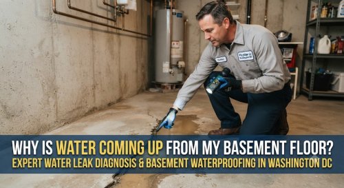 Why Is Water Coming Up From My Basement Floor?