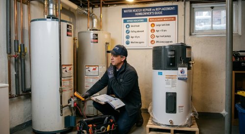 Water Heater Repair vs Replacement: Homeowner’s Guide