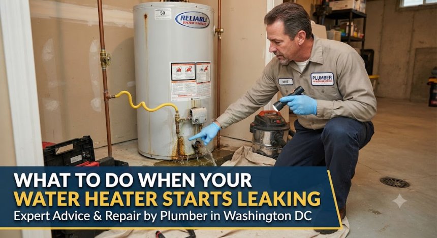 What to Do When Your Water Heater Starts Leaking