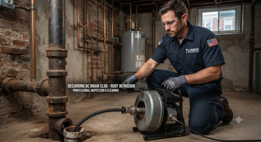Why Does My Drain Keep Clogging in Washington, DC?