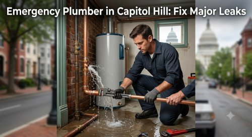 Emergency Plumber in Capitol Hill: Fix Major Leaks