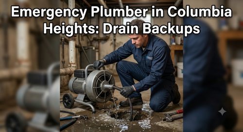 Emergency Plumber in Columbia Heights: Drain Backups
