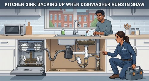 Kitchen Sink Backing Up When Dishwasher Runs in Shaw