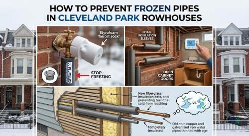 How to Prevent Frozen Pipes in Cleveland Park Rowhouses
