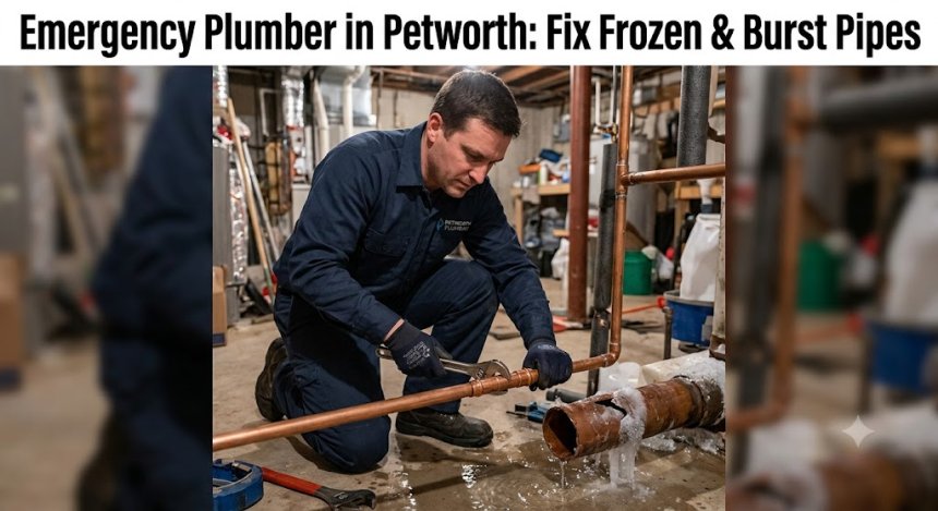 Emergency Plumber in Petworth: Fix Frozen & Burst Pipes