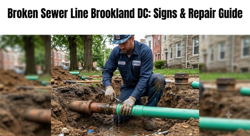 Broken Sewer Line Brookland DC: Signs & Repair Guide