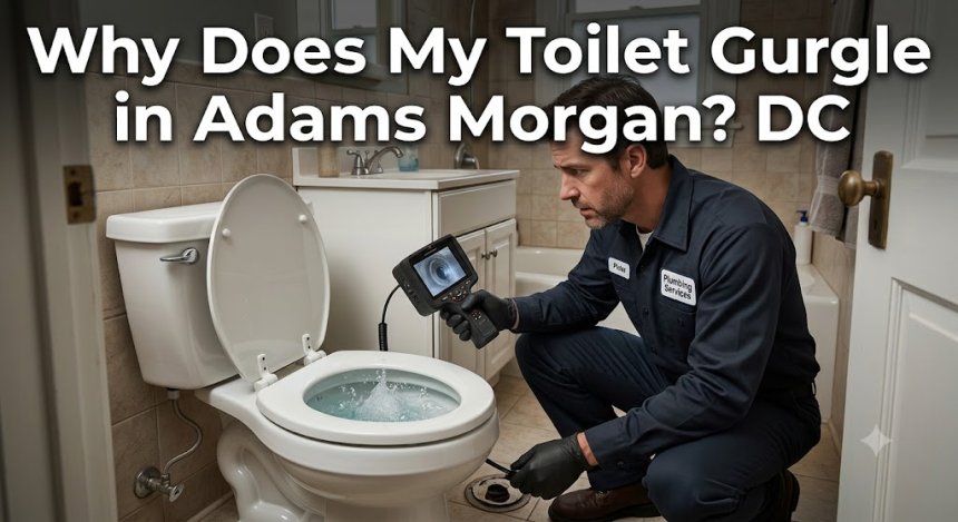 Why Does My Toilet Gurgle in Adams Morgan? DC