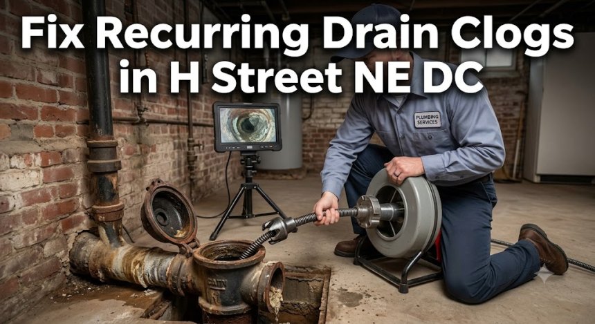 Fix Recurring Drain Clogs in H Street NE DC
