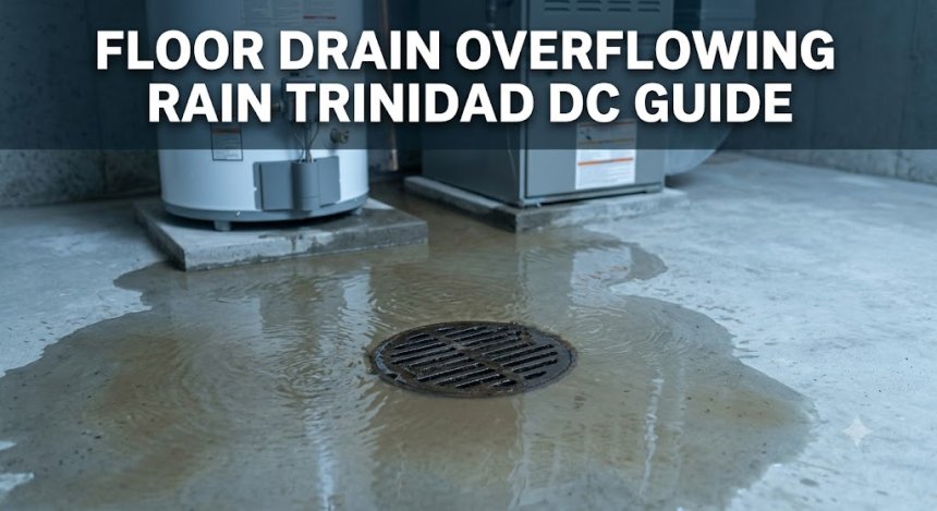 Floor Drain Overflowing Rain Trinidad DC Guide