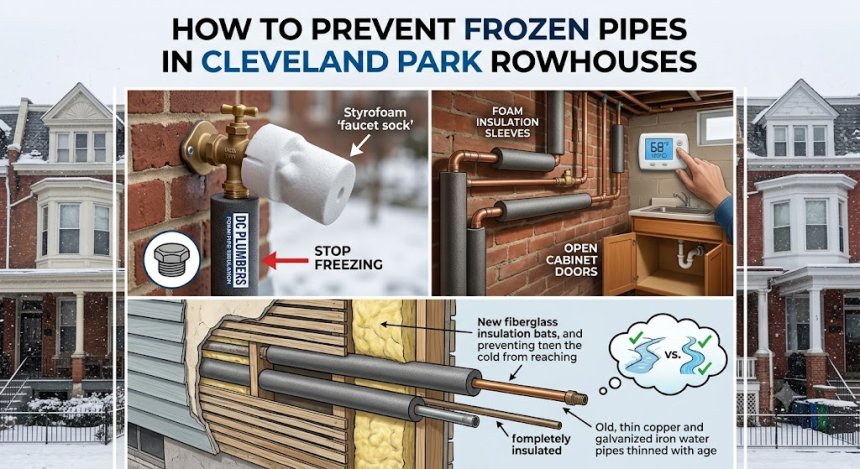 How to Prevent Frozen Pipes in Cleveland Park Rowhouses