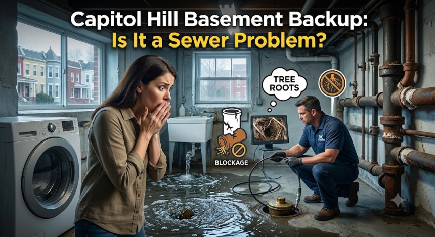 Capitol Hill Basement Backup: Is It a Sewer Problem?